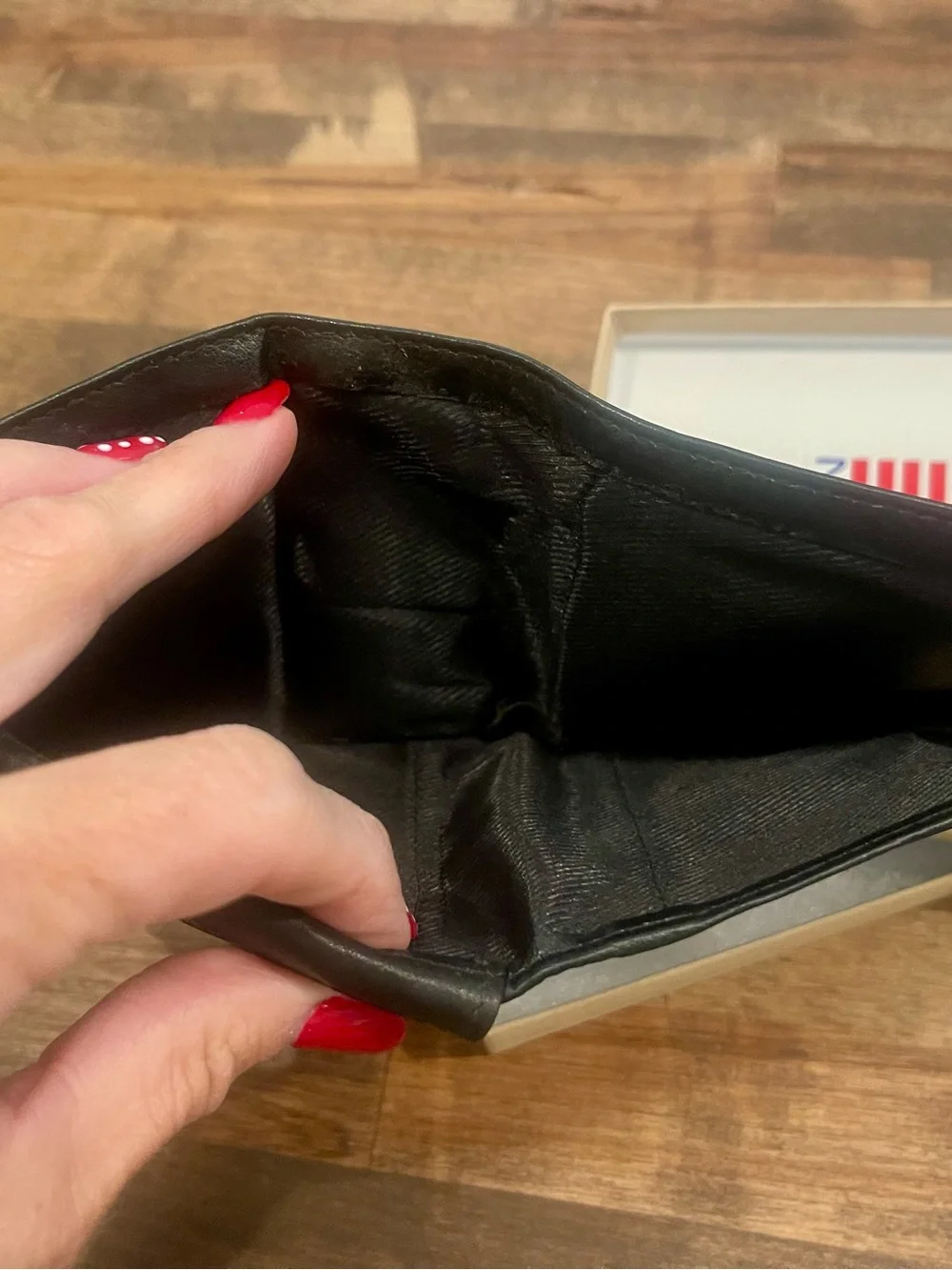 Leather wallet